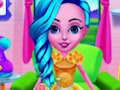 Jeu Salon de coiffure princesse  en ligne