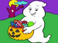 Jeu Livre de coloriage d'Halloween  en ligne