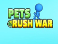 Jeu Guerre de ruée vers les animaux de compagnie  en ligne