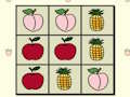 Jeu Accord de fruits  en ligne