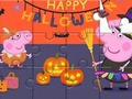 Jeu Puzzle : Peppa Halloween  en ligne