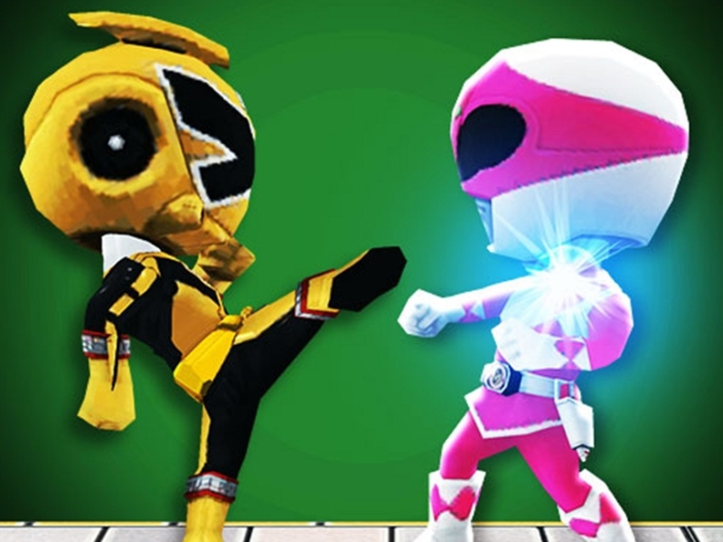 Jeu Frappe des mini-combattants  en ligne