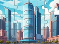 Jeu Puzzle : Bâtiments de la ville  en ligne