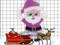 Jeu Coloriage facile du Père Noël  en ligne