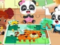 Jeu Puzzle : Bébé Panda Joue au Puzzle  en ligne