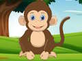 Jeu Singe Localiser La Nourriture  en ligne