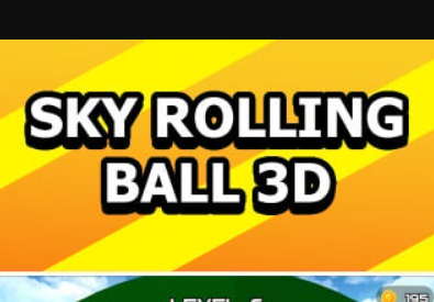 Jeu Sky Stunts Balle roulante 3D  en ligne