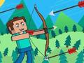 Jeu Attaque de monstre Noob Archer  en ligne