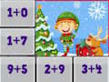 Jeu Jeu de mathématiques du Père NoëlJeu de mathématiques du Père Noël  en ligne