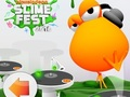 Jeu Nickelodeon Slime Fest : sauter un rythme  en ligne