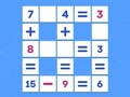 Jeu Mots croisés mathématiques  en ligne