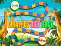 Jeu Course de dés de girafes  en ligne