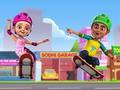 Jeu Aventure de patinage Tapu  en ligne