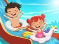 Jeu Boucle ludique du parc aquatique  en ligne