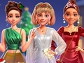 Jeu Les célébrités se préparent pour Noël  en ligne