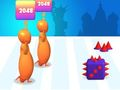 Jeu Course de cubes 2048  en ligne