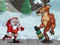 Jeu Courir le Père Noël  en ligne