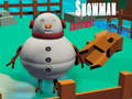 Jeu Aventure de Noël bonhomme de neige  en ligne