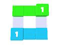 Jeu Peinture en blocs  en ligne