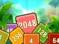 Jeu Cubes tropicaux 2048  en ligne