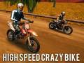 Jeu Vélo fou à grande vitesse  en ligne