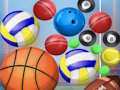 Jeu Fusion de ballons de sport  en ligne