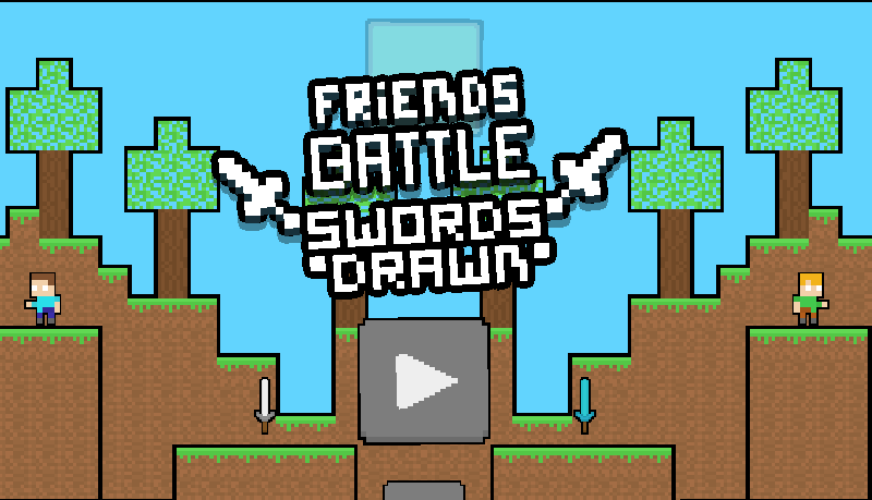 Jeu Amis, épées de combat tirées  en ligne