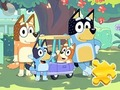 Jeu Puzzle : Famille Bluey  en ligne