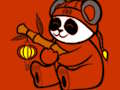 Jeu Coloriage Panda Mignon  en ligne