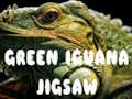 Jeu Puzzle Iguane Vert  en ligne