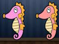 Jeu Trouver un hippocampe coquin  en ligne