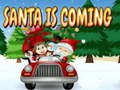 Jeu Le Père Noël arrive  en ligne