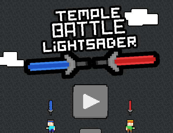 Jeu Sabre laser de bataille du temple  en ligne