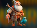 Jeu Évasion fantaisiste d'un homme nain  en ligne