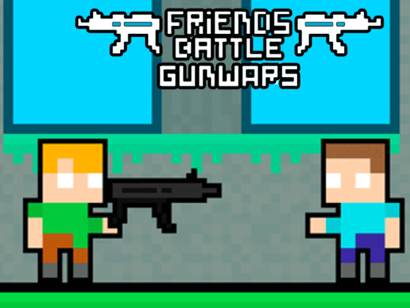 Jeu Amis combattent Gunwars  en ligne