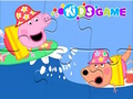 Jeu Puzzle : Peppa Pig Navigation en mer  en ligne