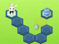 Jeu Puzzle hexagonal de Pâques  en ligne