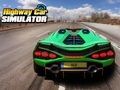 Jeu Simulateur de voiture de circulation routière  en ligne
