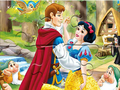 Jeu Puzzle : Blanche-Neige dansant  en ligne