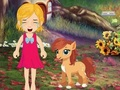 Jeu Leene et le poney s'échappent  en ligne