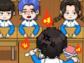 Jeu Bataille entre camarades de classe - Puzzle scolaire  en ligne