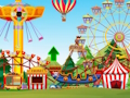 Jeu Échapper au parc d'attractions  en ligne
