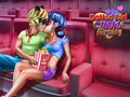Jeu Fille en pointillé cinéma flirt  en ligne