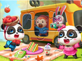 Jeu Puzzle : Pique-nique Petit Panda  en ligne