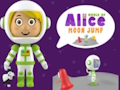 Jeu Monde d'Alice Moon Jump  en ligne