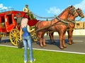 Jeu Jeu de taxi de transport de charrette à chevaux  en ligne
