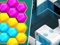 Jeu Jeu de réflexion Hexa Blast  en ligne