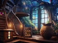 Jeu Évasion d'une maison mystérieuse et fantastique  en ligne