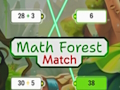 Jeu Match de forêt mathématique  en ligne
