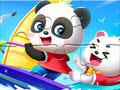 Jeu Puzzle : Bébé Panda naviguant  en ligne